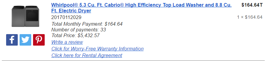 Supporting documents rendered on a receipt